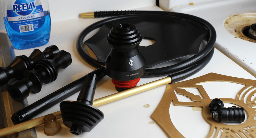 Cleaning the B2 Hookah