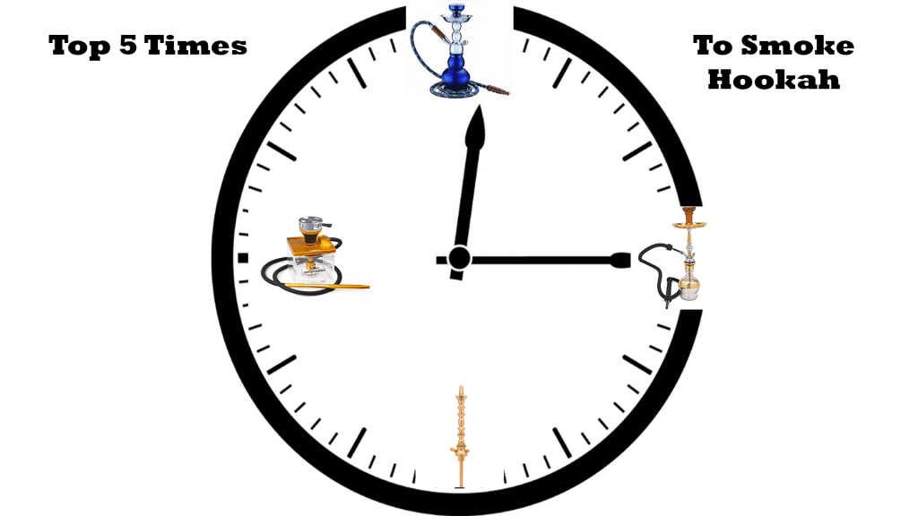 Top 5 Times to Smoke Hookah
