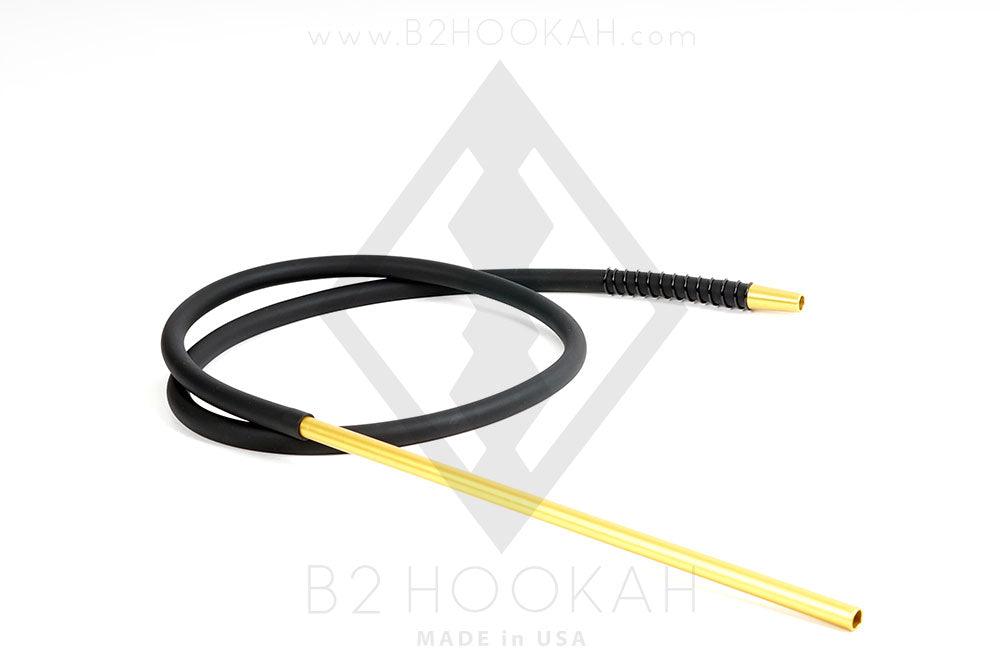 A collection of durable silicone hookah hoses in various colors.