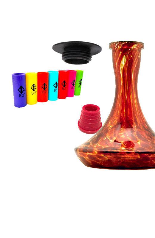 Complete set of the best hookah accessories for a premium smoking experience.