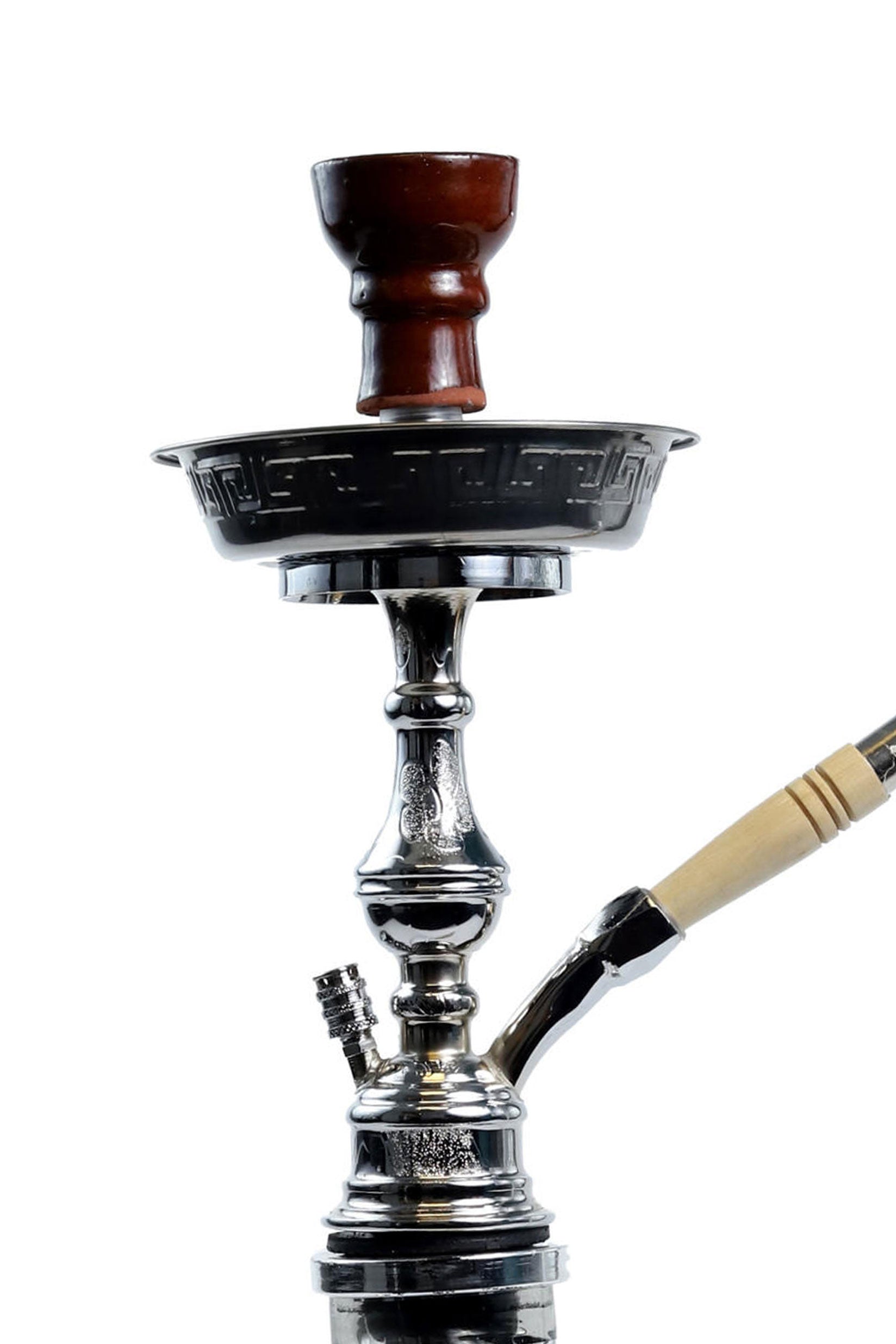 Silver Egyptian Hookah Beast Size