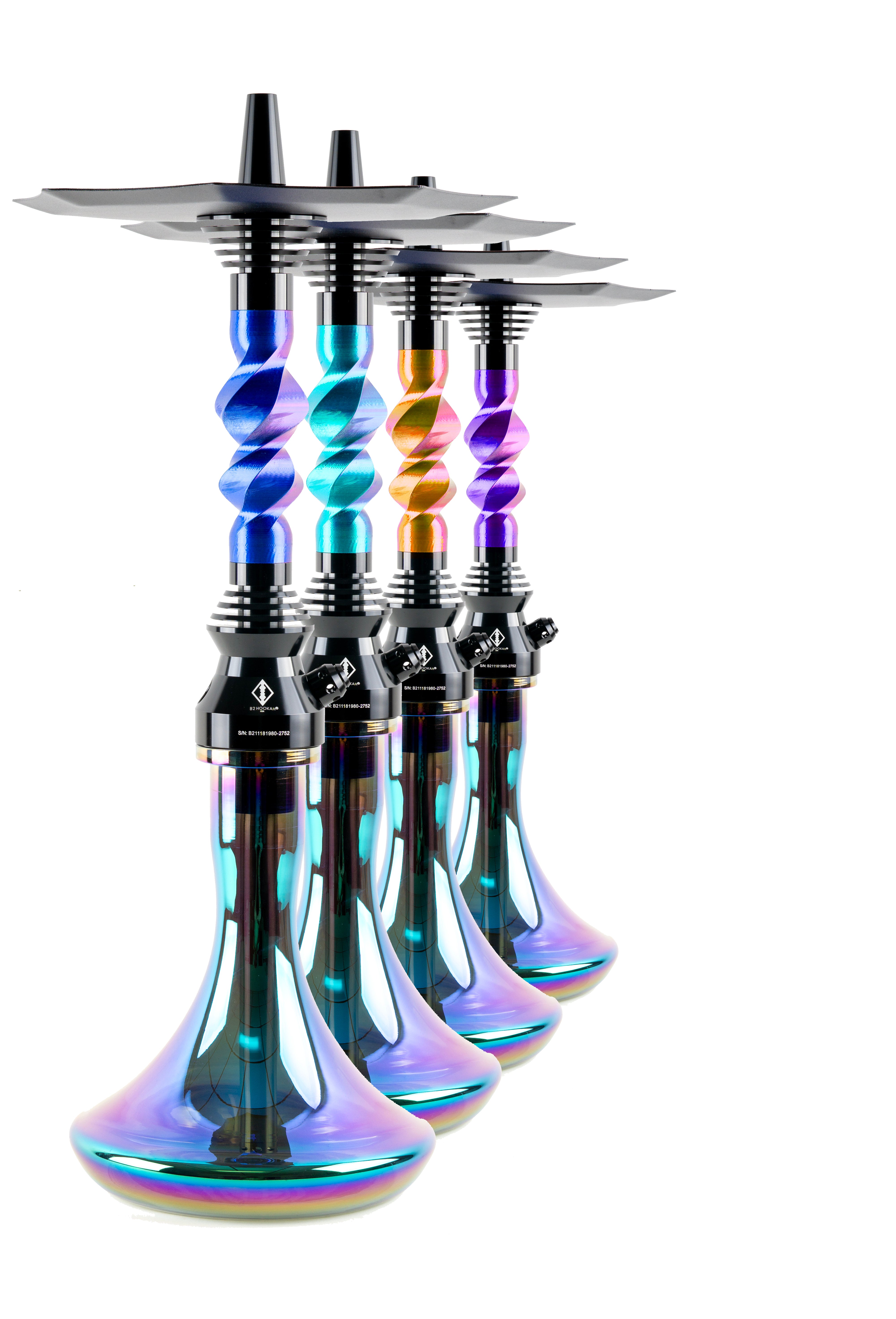 Silk Blue B2 Aero-X Hookah – Aerospace-Inspired Design