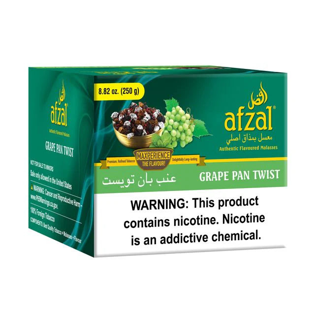 Afzal Premium Tobacco 250g Pan Flavors