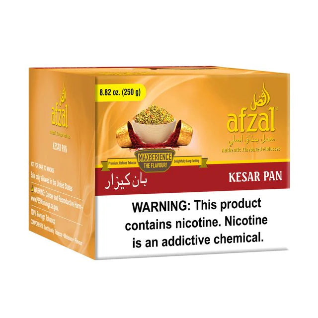 Afzal Premium Tobacco 250g Pan Flavors