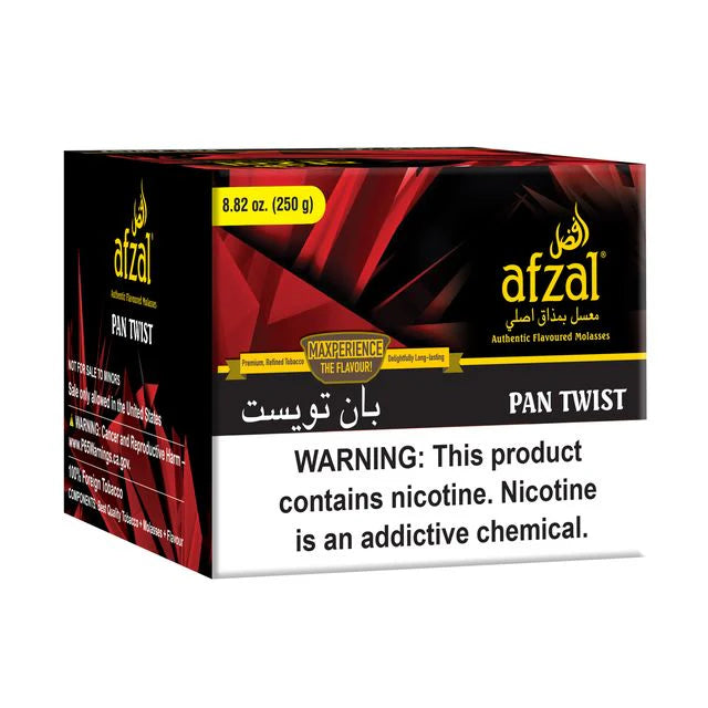 Afzal Premium Tobacco 250g Pan Flavors
