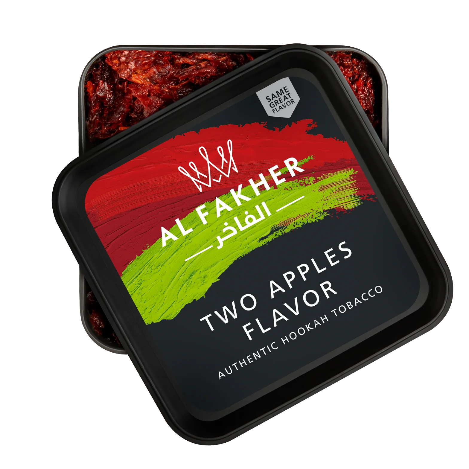 Al Fakher Double Apple 1kg - Bulk hookah tobacco with smooth, rich apple and anise flavors.
