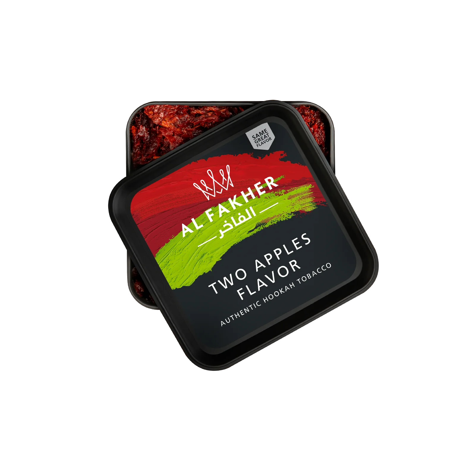 Al Fakher Double Apple 250g - Premium shisha tobacco with bold apple and anise notes.