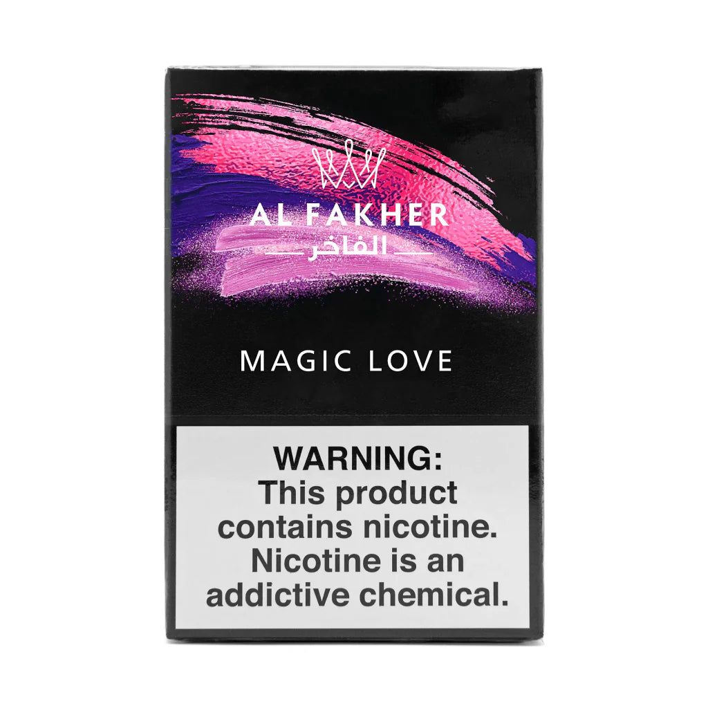 Enjoy smooth, flavorful hookah sessions with Magic Love Al Fakher’s unique blend.