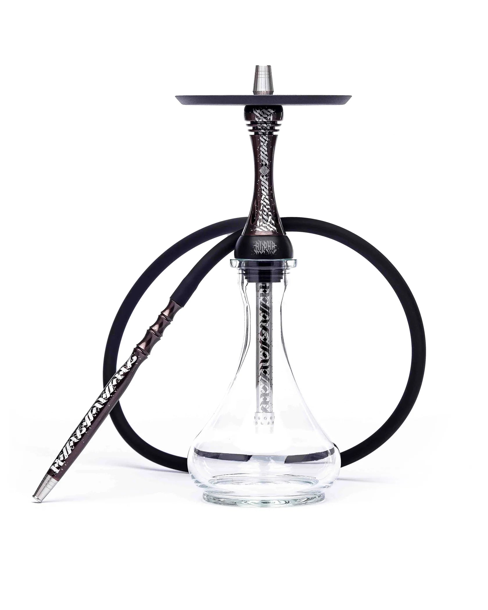 Bronze Color Alpha Hookah Model X Artist Collection Full Setup