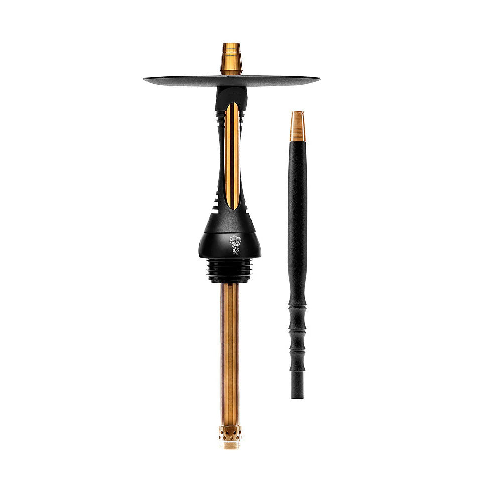 Matte Black Alpha Hookah Model S -