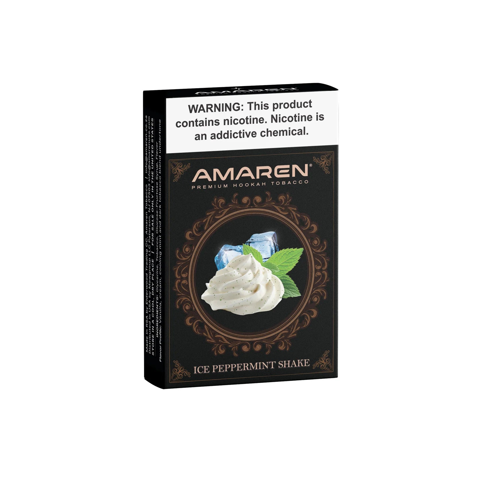 Amaren ice peppermint shake烟草盒包装
