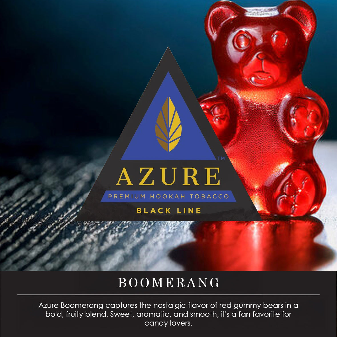 Azure Shisha Tobacco Black Line - 250g