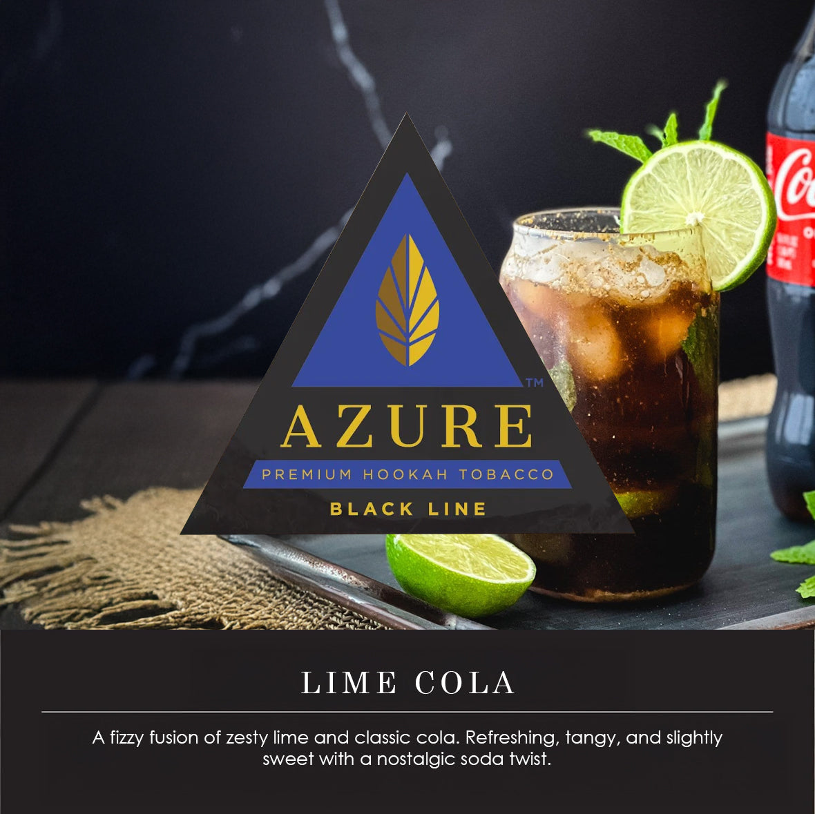 Azure Shisha Tobacco Black Line - 250g