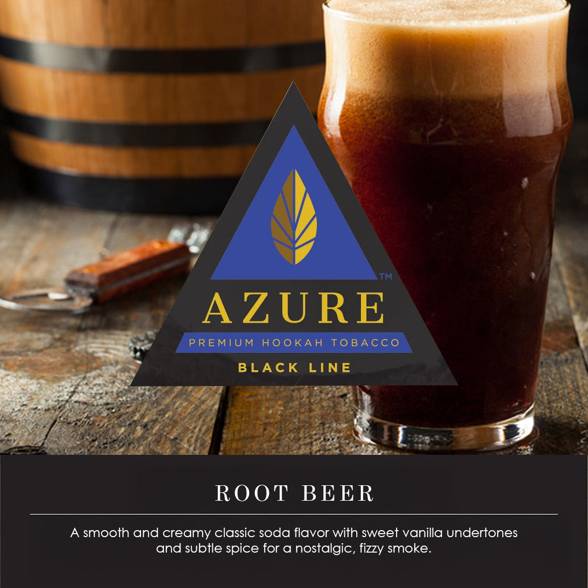 Azure Shisha Tobacco Black Line - 250g