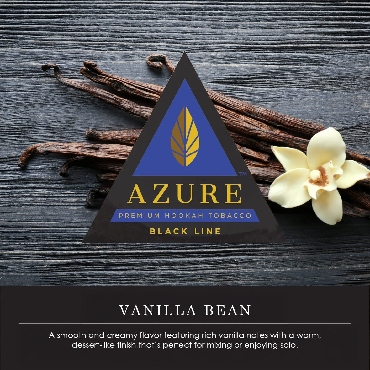 Azure Shisha Tobacco Black Line - 250g