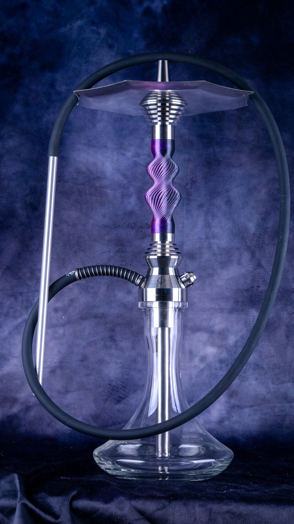 B2 Hookah SS 304 - Stainless Steel Helix Custom Colors Available PRE-ORDER ONLY!