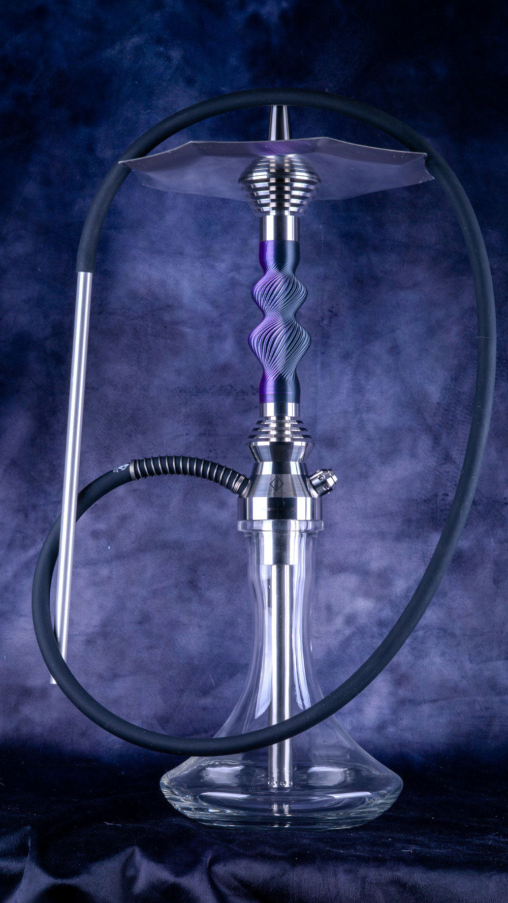 B2 Hookah SS 304 - Stainless Steel Helix Custom Colors Available PRE-ORDER ONLY!