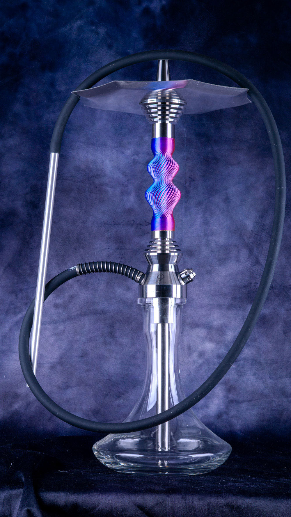 B2 Hookah SS 304 - Stainless Steel Helix Custom Colors Available PRE-ORDER ONLY!