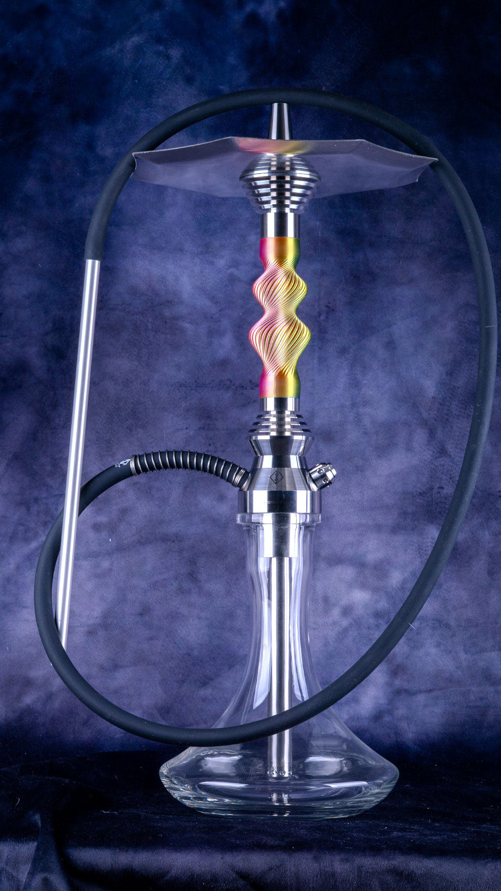 B2 Hookah SS 304 - Stainless Steel Helix Custom Colors Available PRE-ORDER ONLY!