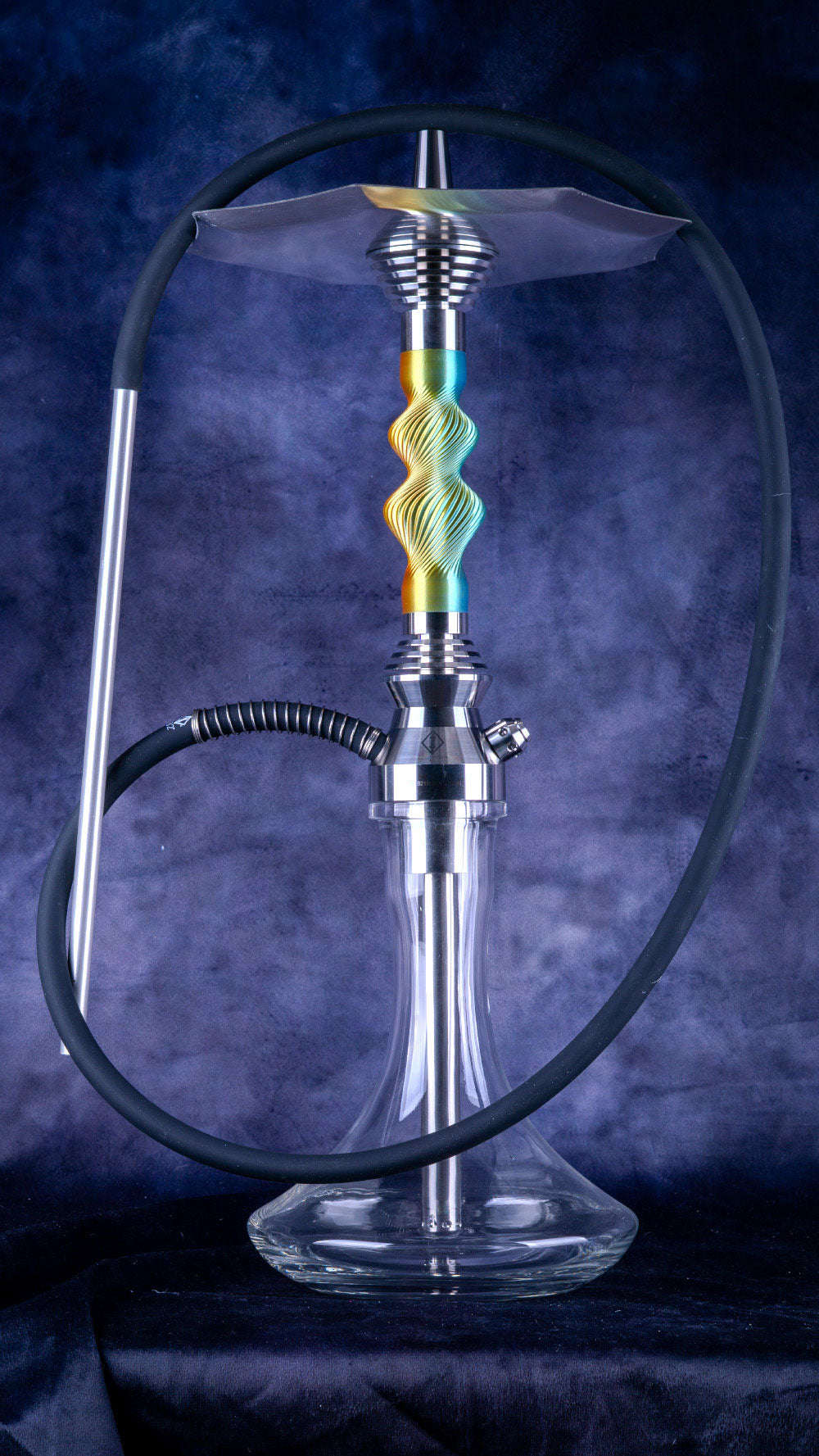 B2 Hookah SS 304 - Stainless Steel Helix Custom Colors Available PRE-ORDER ONLY!
