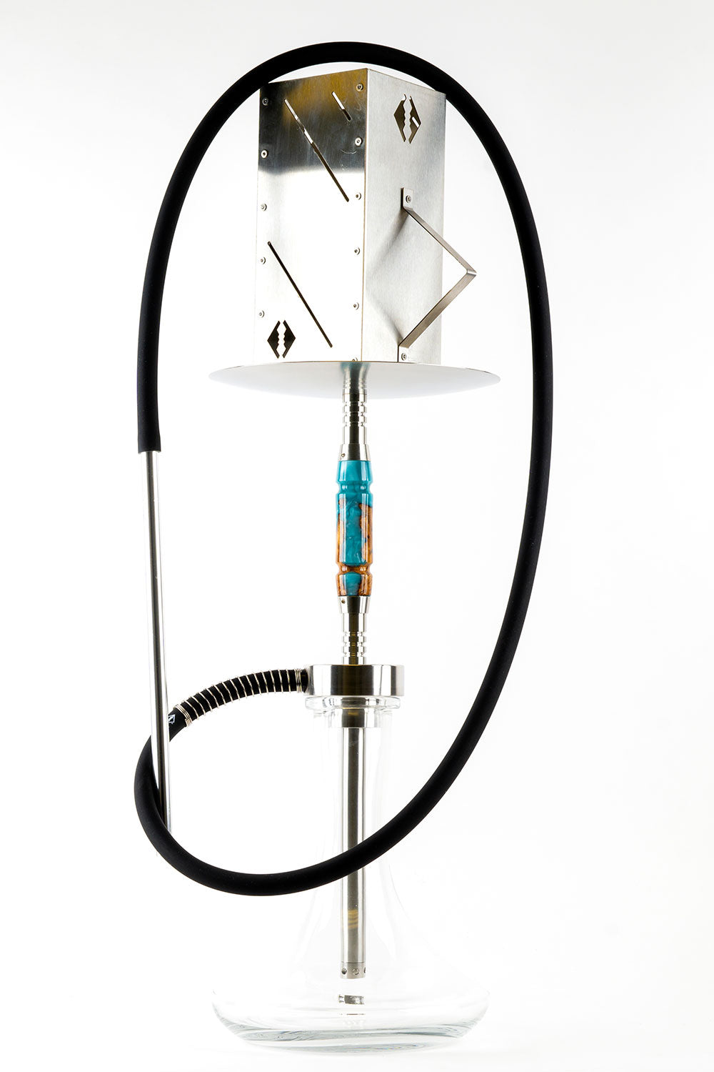 B2 Hookah SS-Inox v2 - Premier Hookah Lounge & Personal Stainless Steel Hookah - B2 Hookah