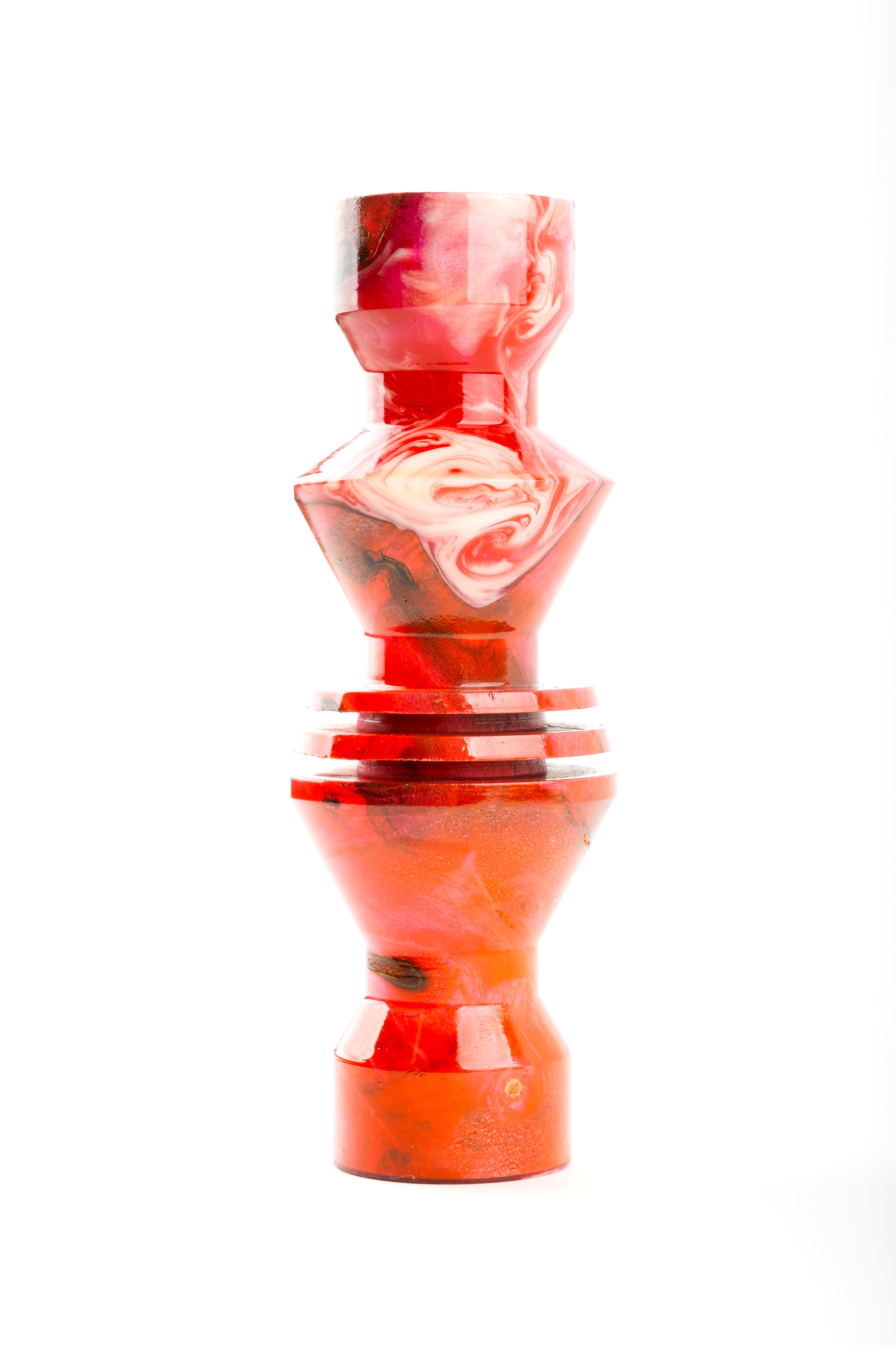 B2 Hookah v5 Precious Cut Collection Blushing Inferno - B2 Hookah