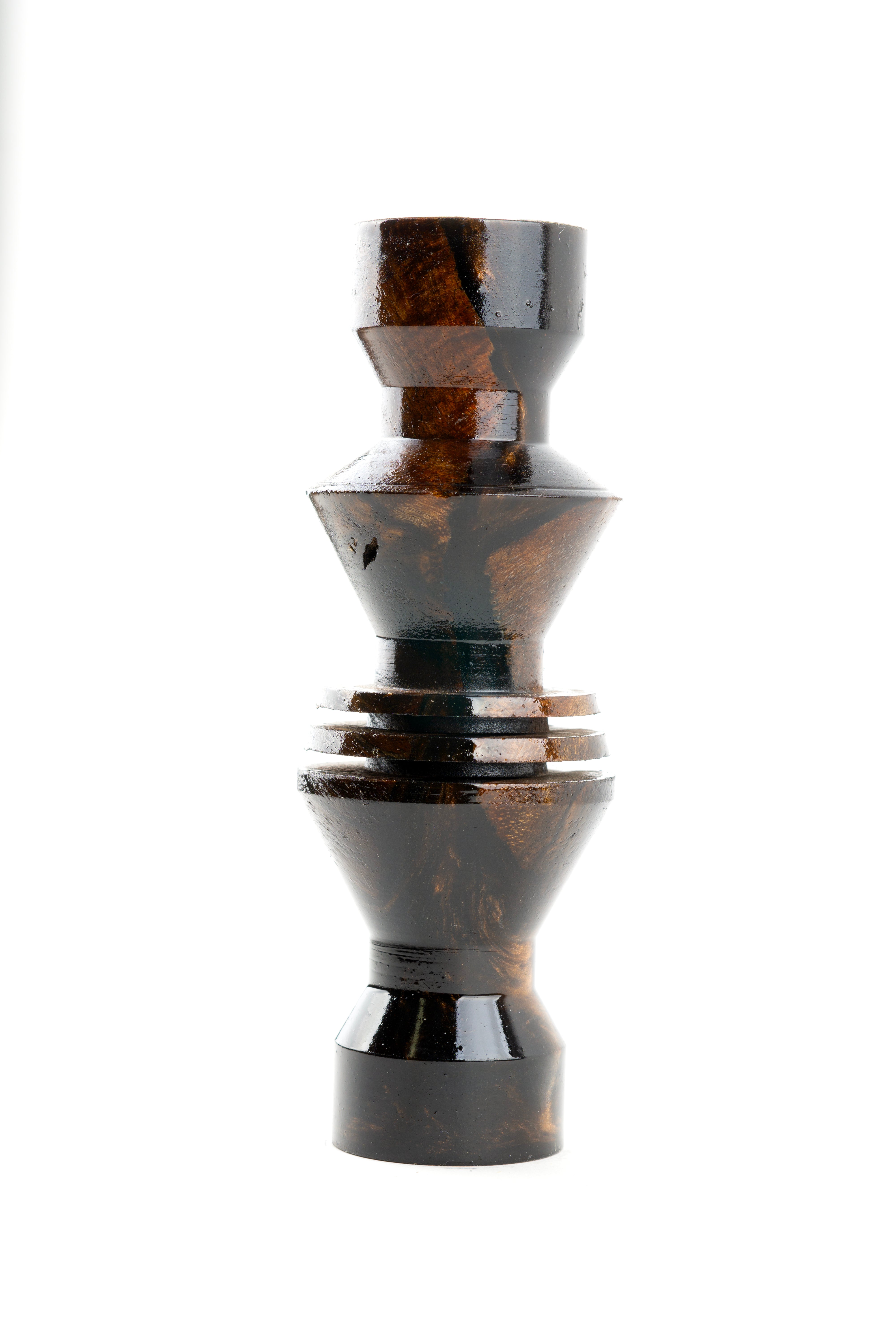 B2 Hookah v5 Precious Cut Collection Bronze Ember - B2 Hookah