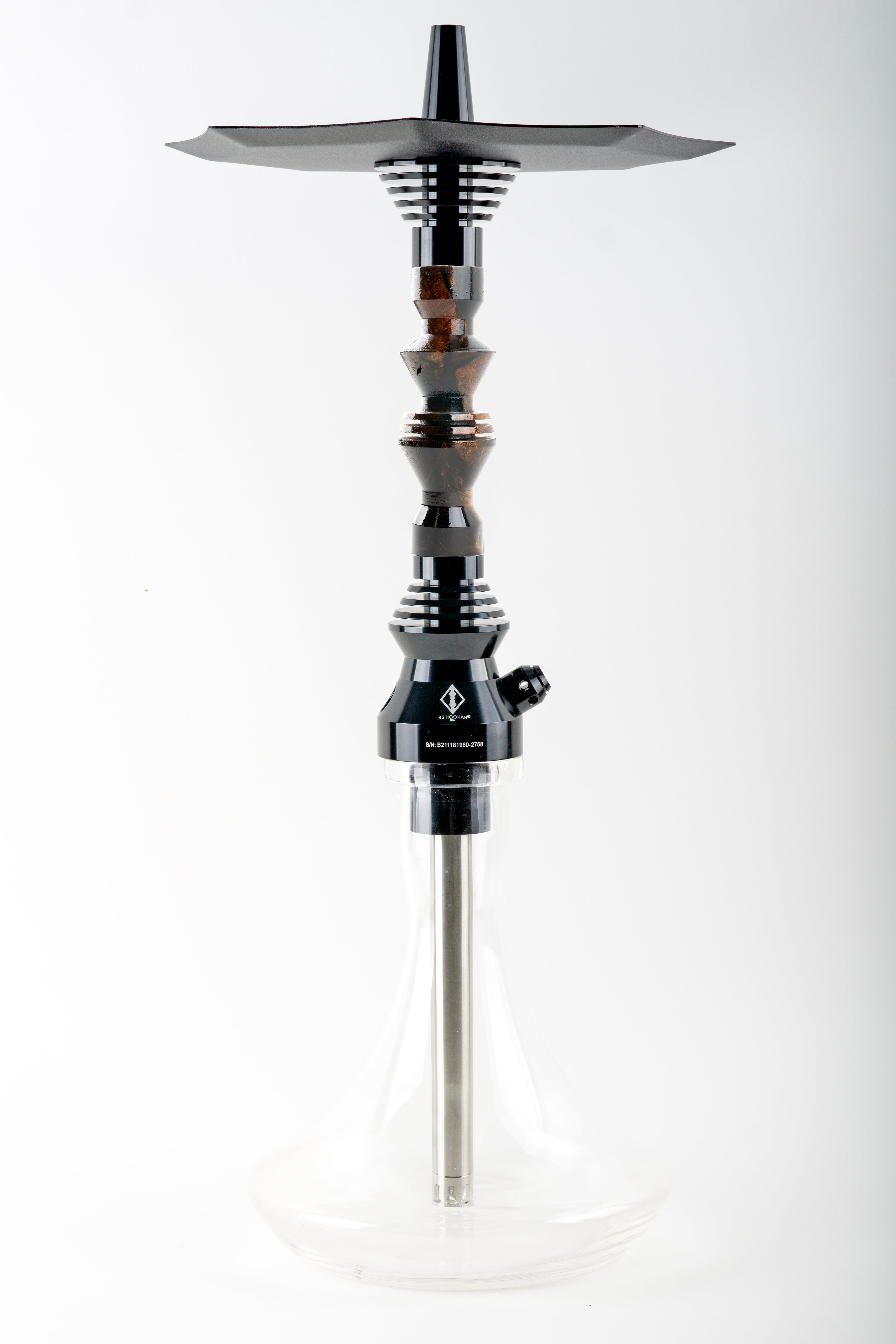 B2 Hookah v5 Precious Cut Collection Bronze Ember - B2 Hookah