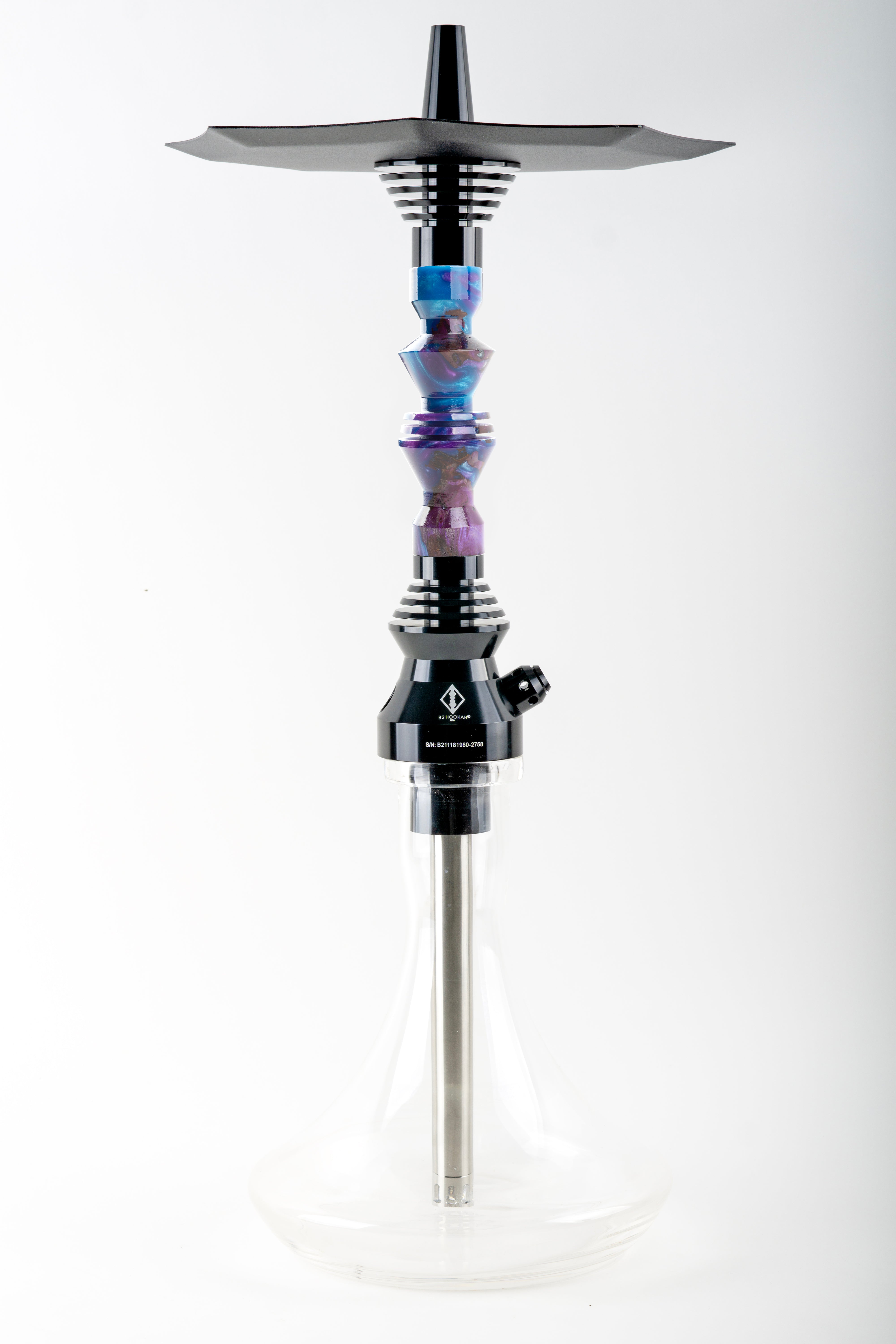 B2 Hookah v5 Precious Cut Collection Cosmic Dreamscape - B2 Hookah
