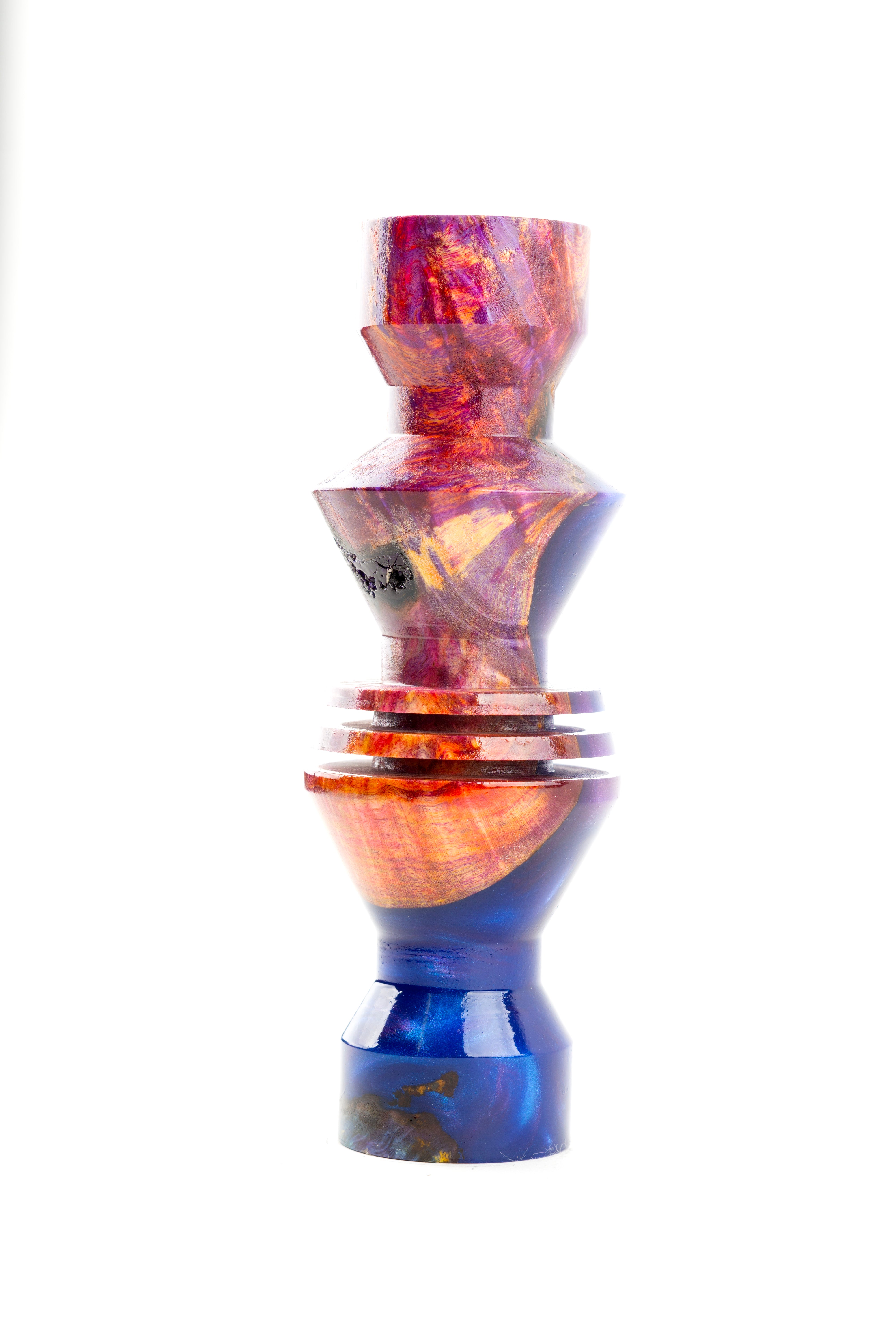 B2 Hookah v5 Precious Cut Collection Cosmic Nebula - B2 Hookah