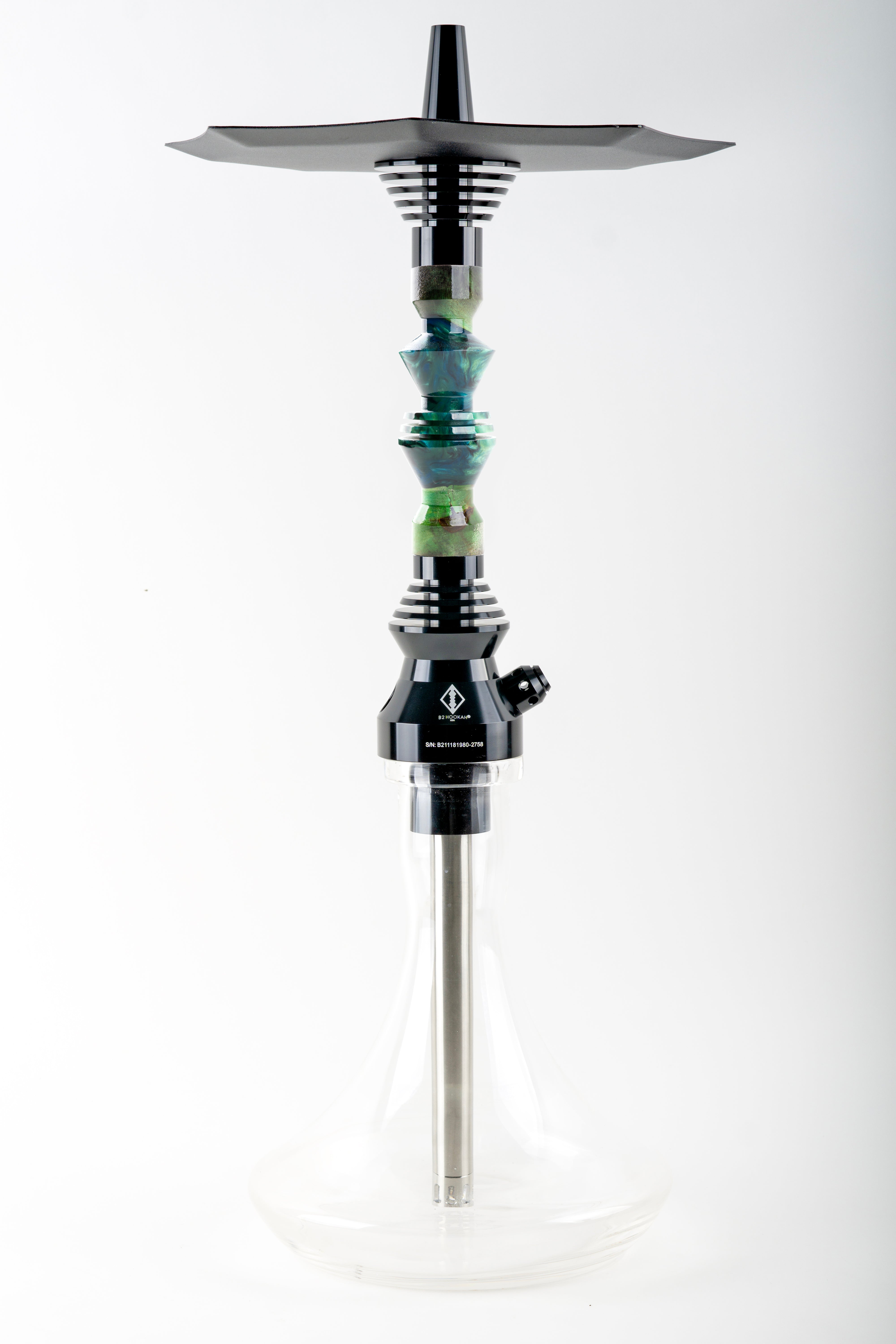 B2 Hookah v5 Precious Cut Collection Gaia Vision - B2 Hookah