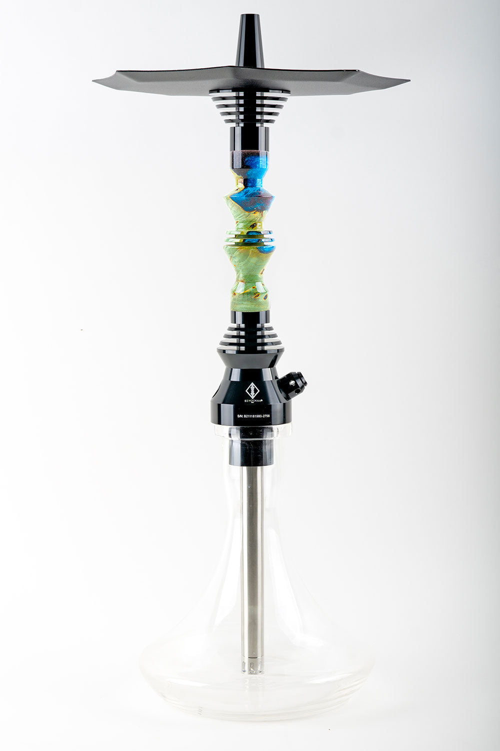 B2 Hookah v5 Precious Cut Collection Galactic Cove - B2 Hookah