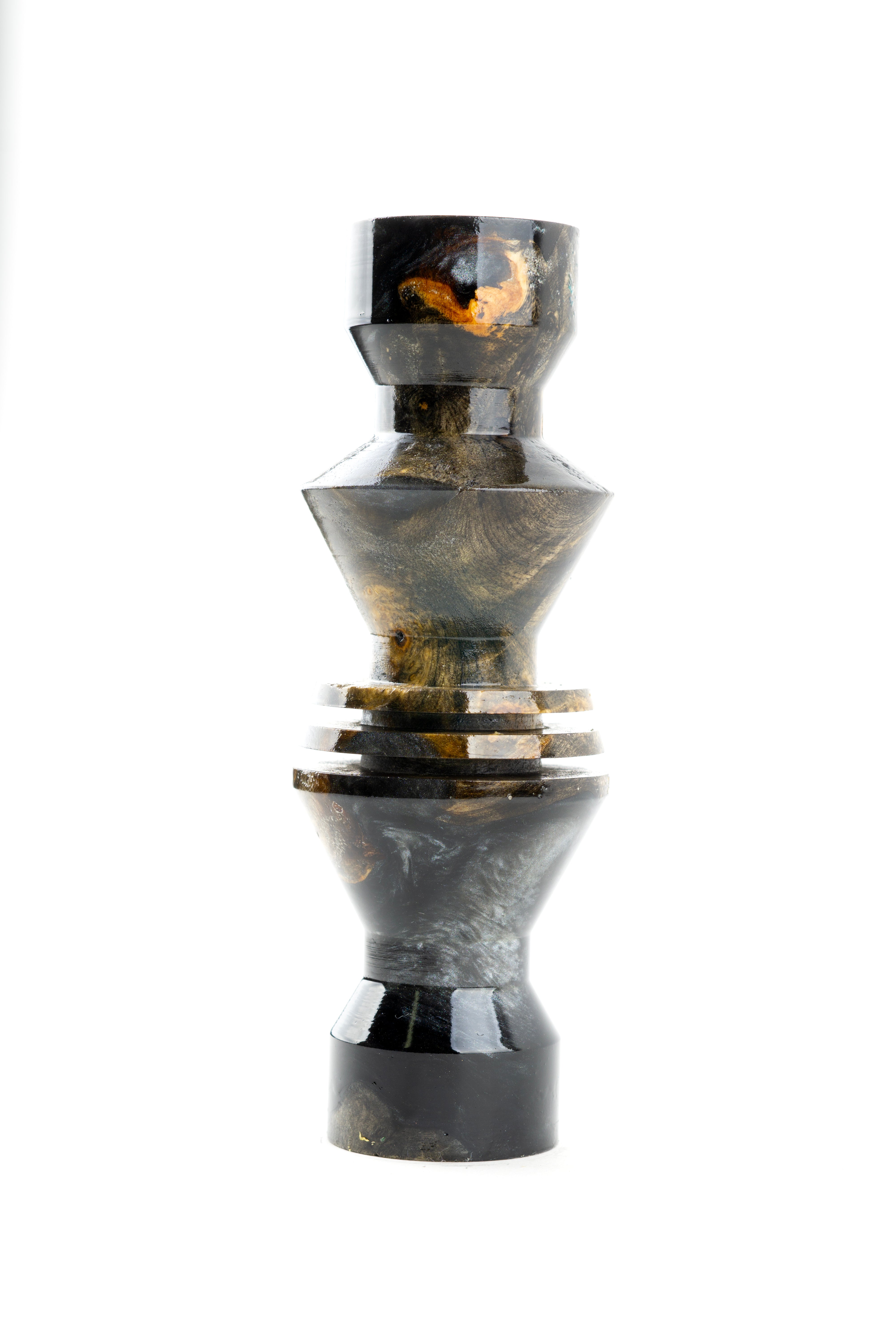 B2 Hookah v5 Precious Cut Collection Ghostwood Veil - B2 Hookah