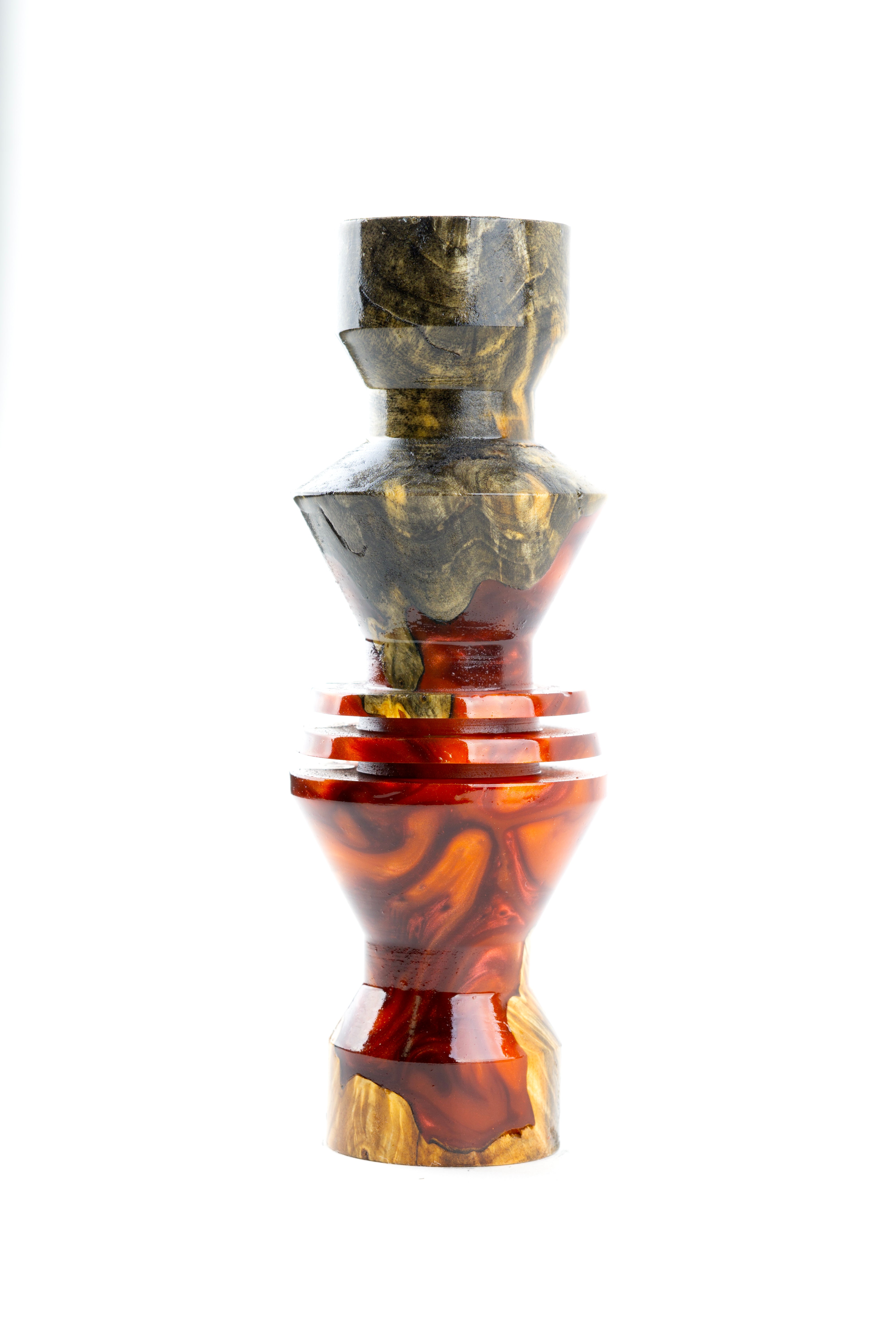 B2 Hookah v5 Precious Cut Collection Inferno Abyss - B2 Hookah
