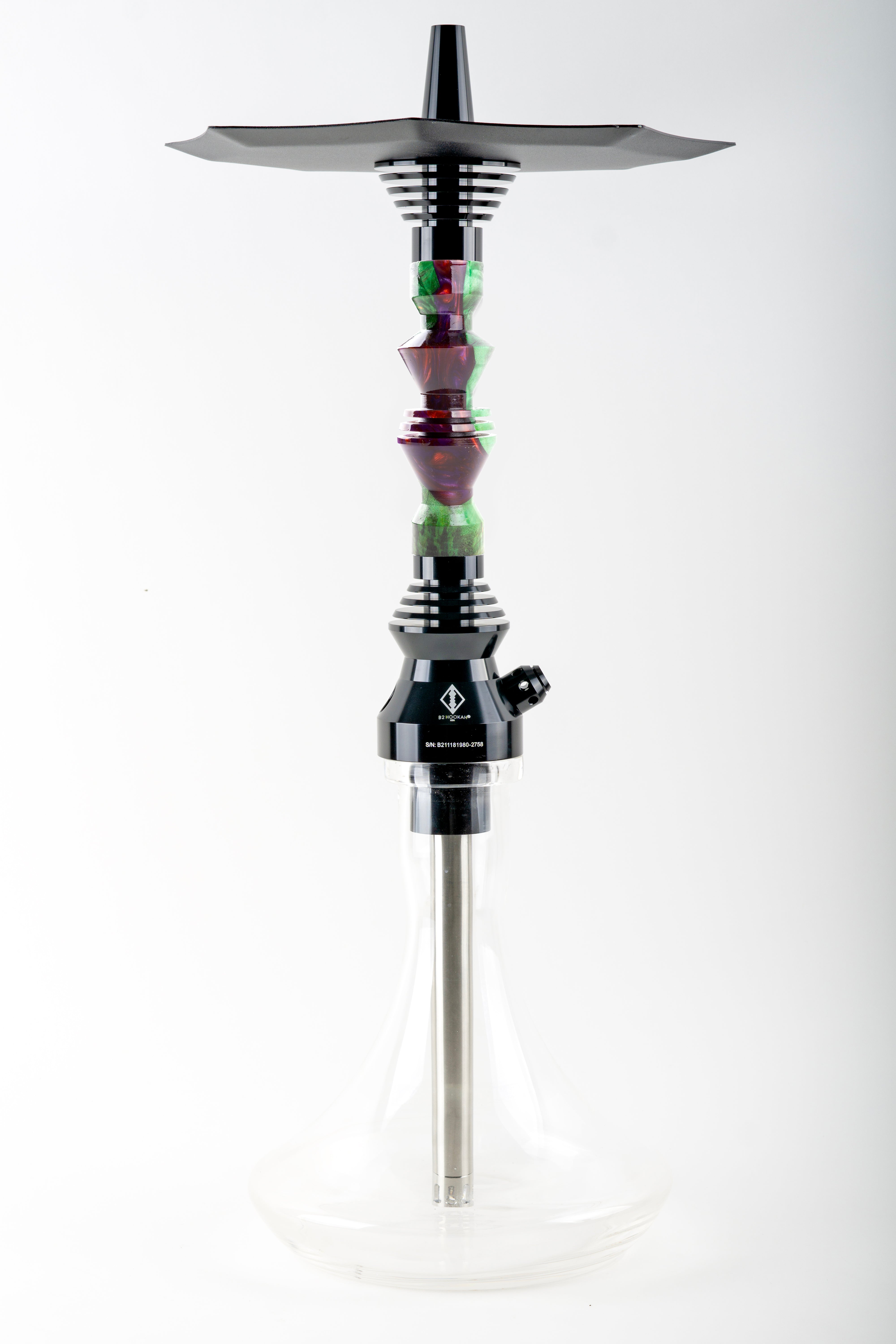 B2 Hookah v5 Precious Cut Collection Jesters Grove - B2 Hookah