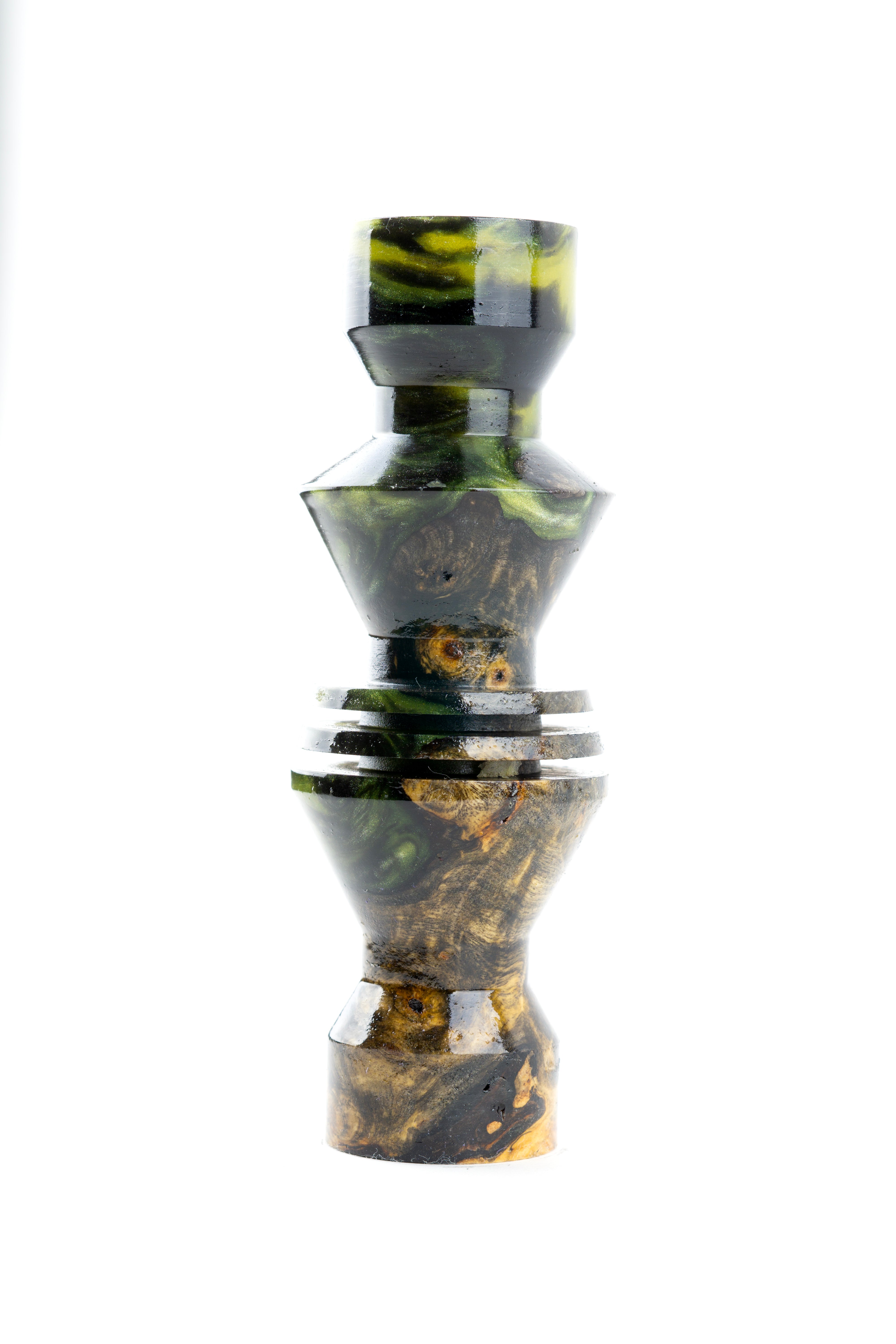 B2 Hookah v5 Precious Cut Collection Midnight Timber - B2 Hookah