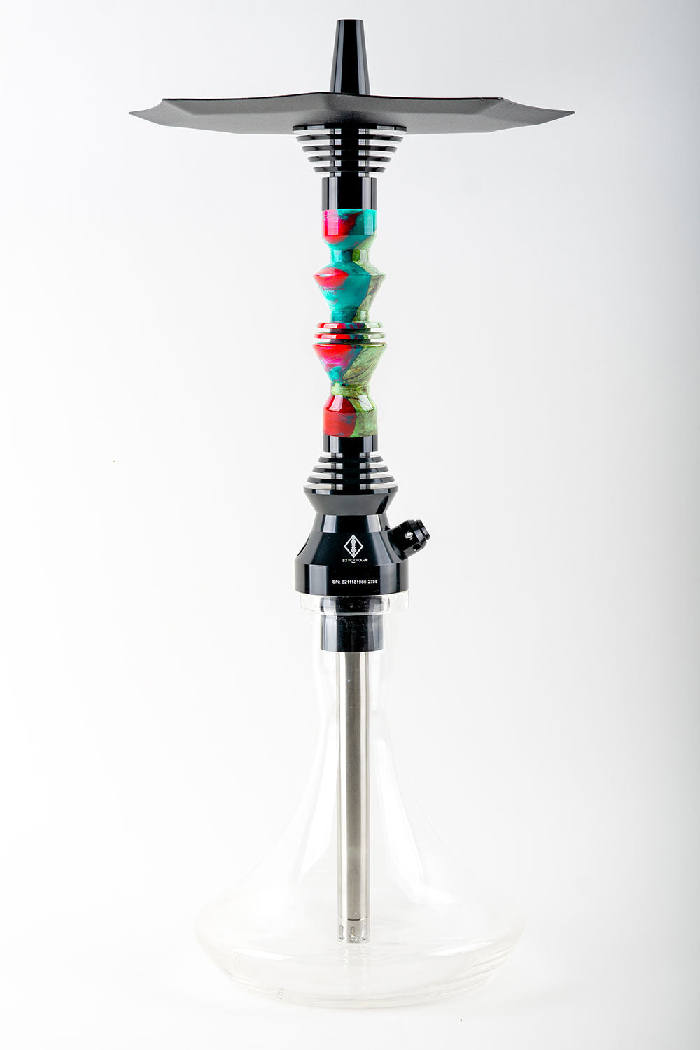 B2 Hookah v5 Precious Cut Collection Nebula Quartz - B2 Hookah