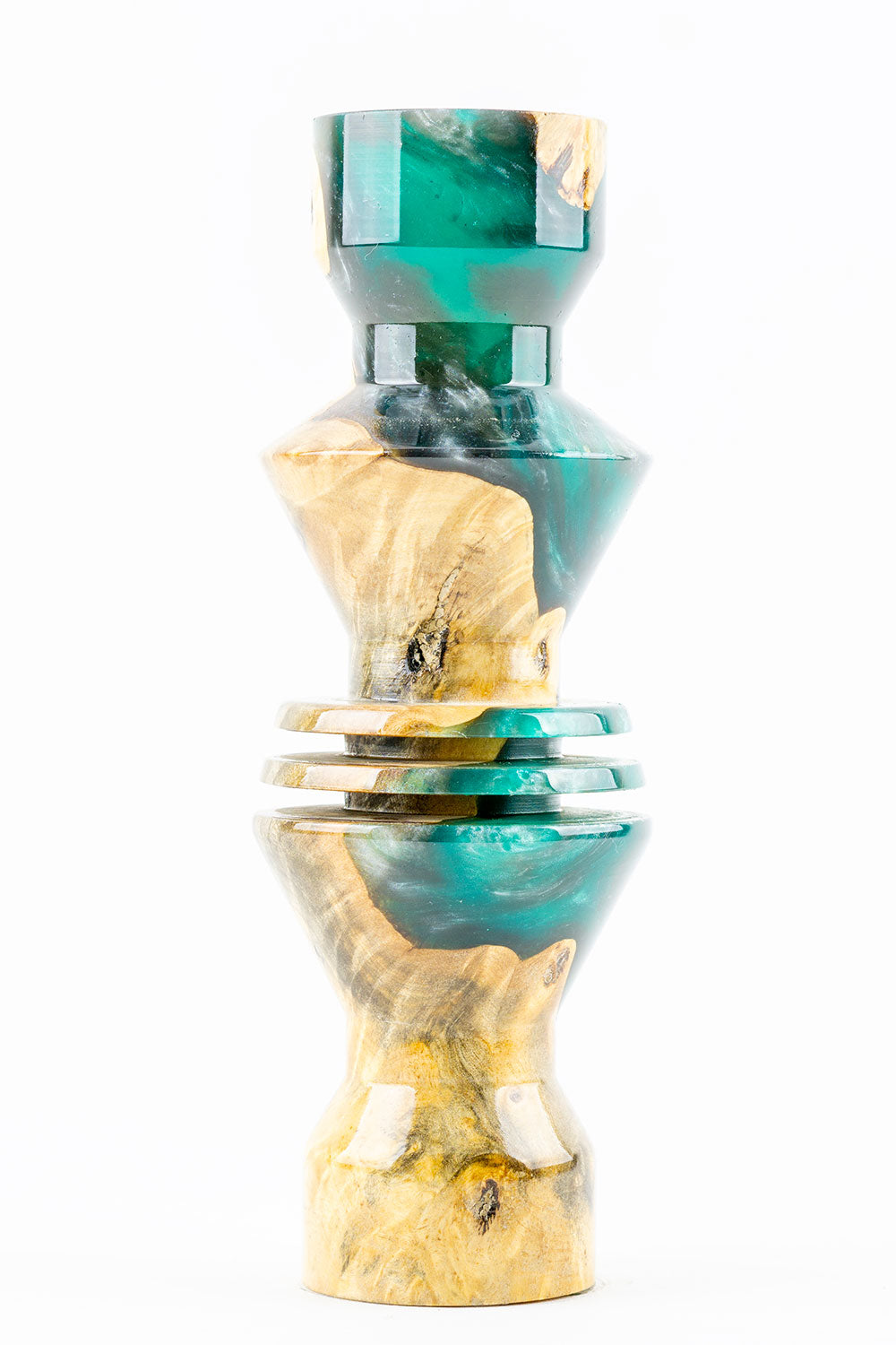 B2 Hookah v5 Precious Cut Collection Ocean Steel - B2 Hookah