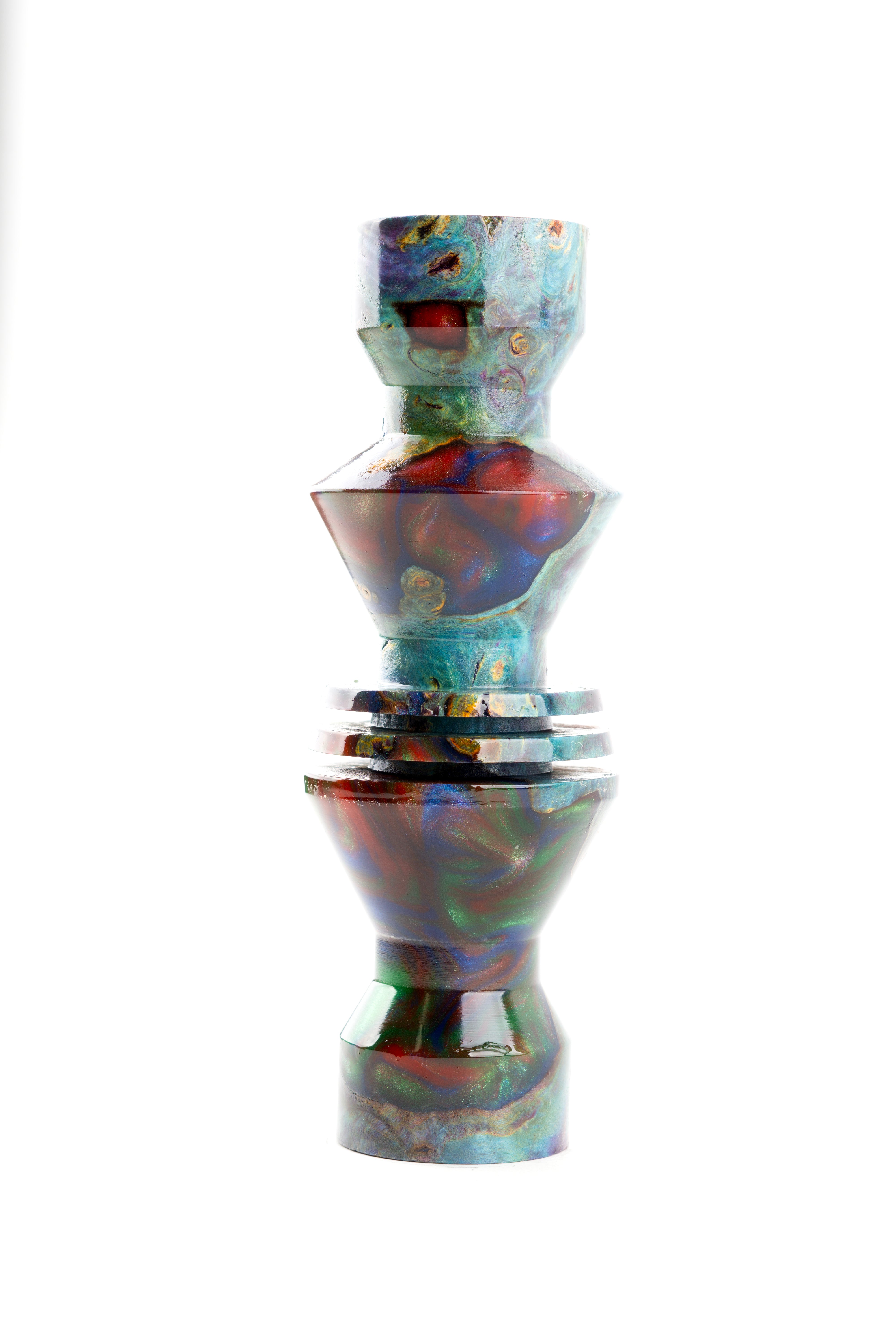 B2 Hookah v5 Precious Cut Collection Rave - B2 Hookah