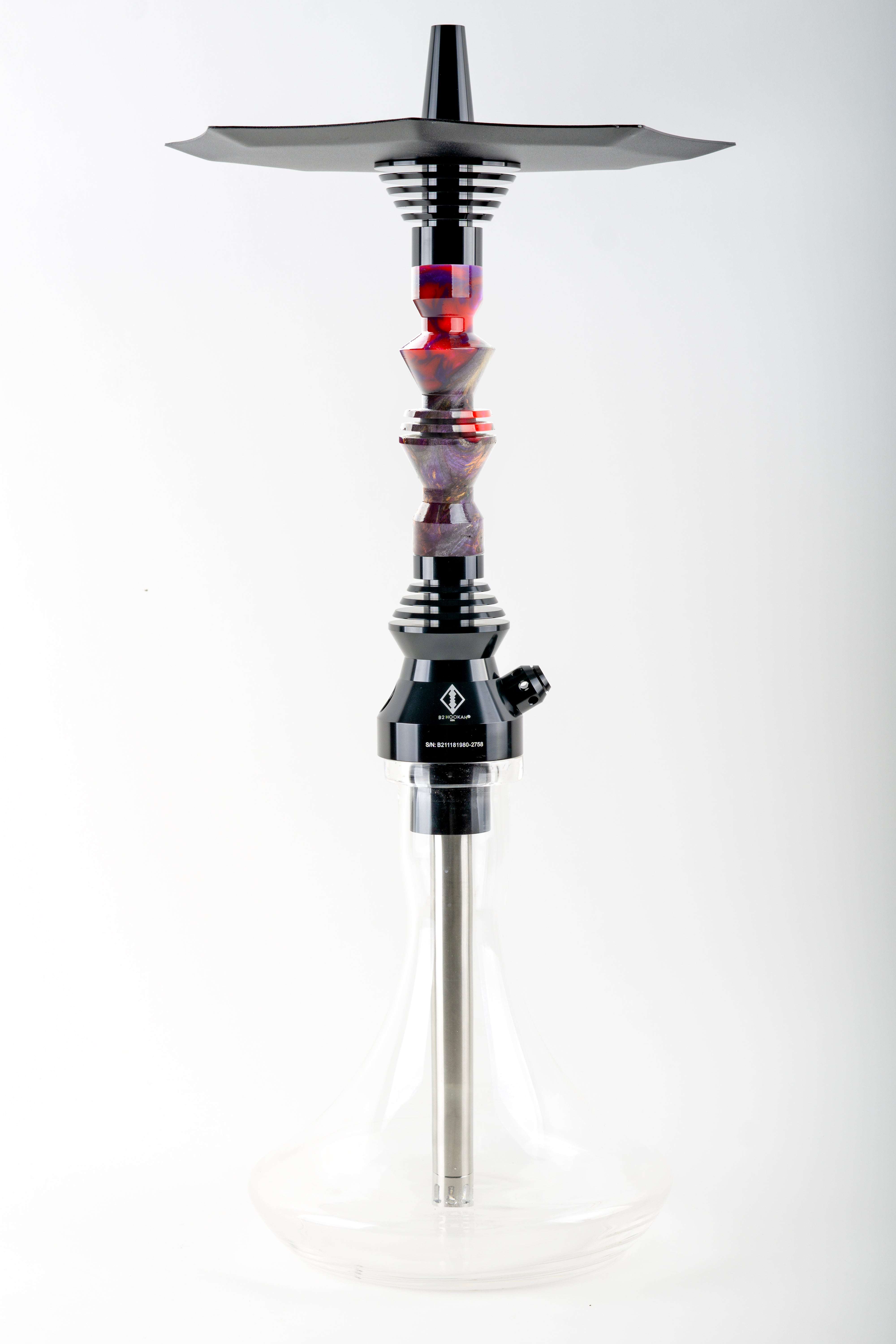 B2 Hookah v5 Precious Cut Collection Royal Fusion - B2 Hookah