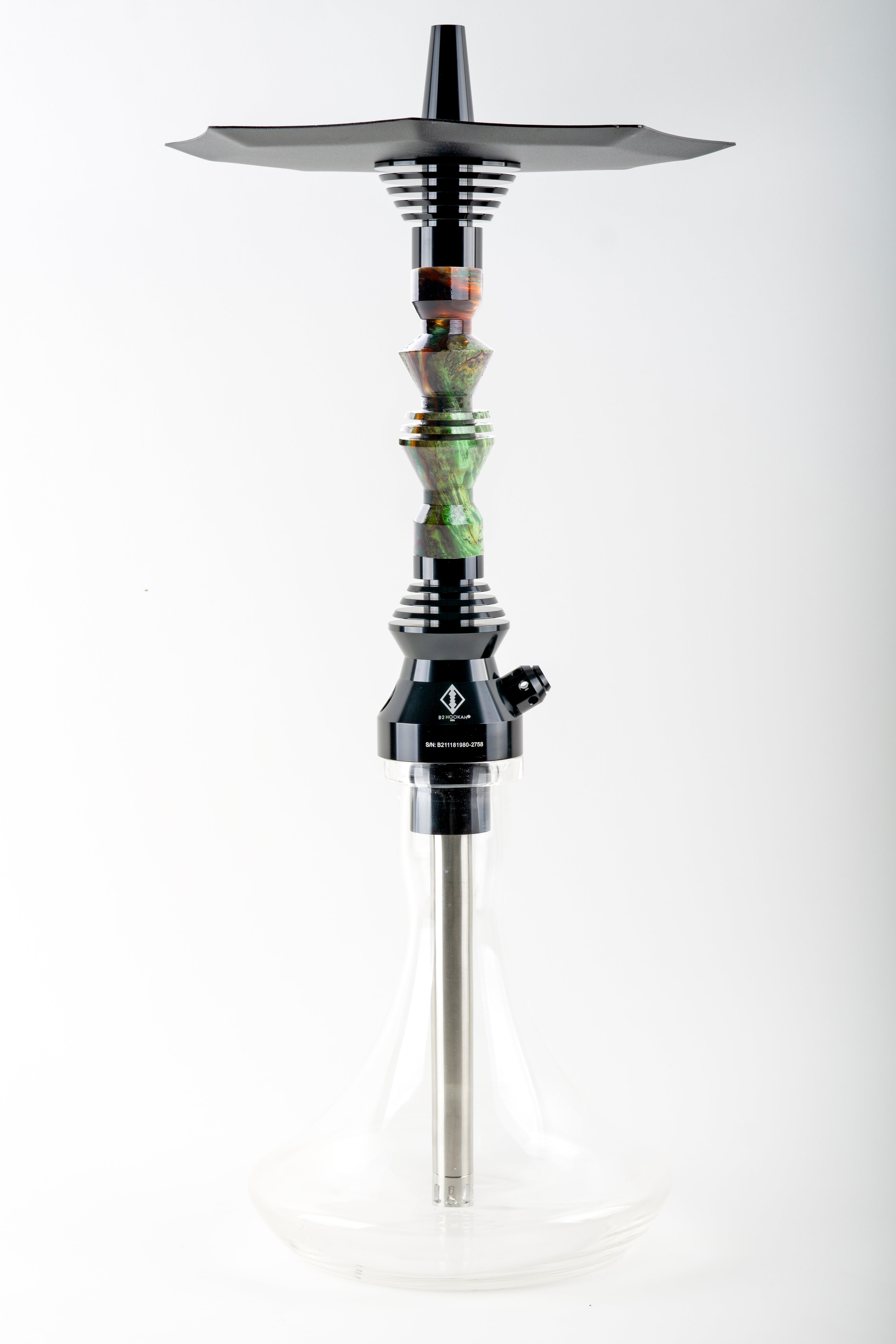 B2 Hookah v5 Precious Cut Collection Serpents Vein - B2 Hookah
