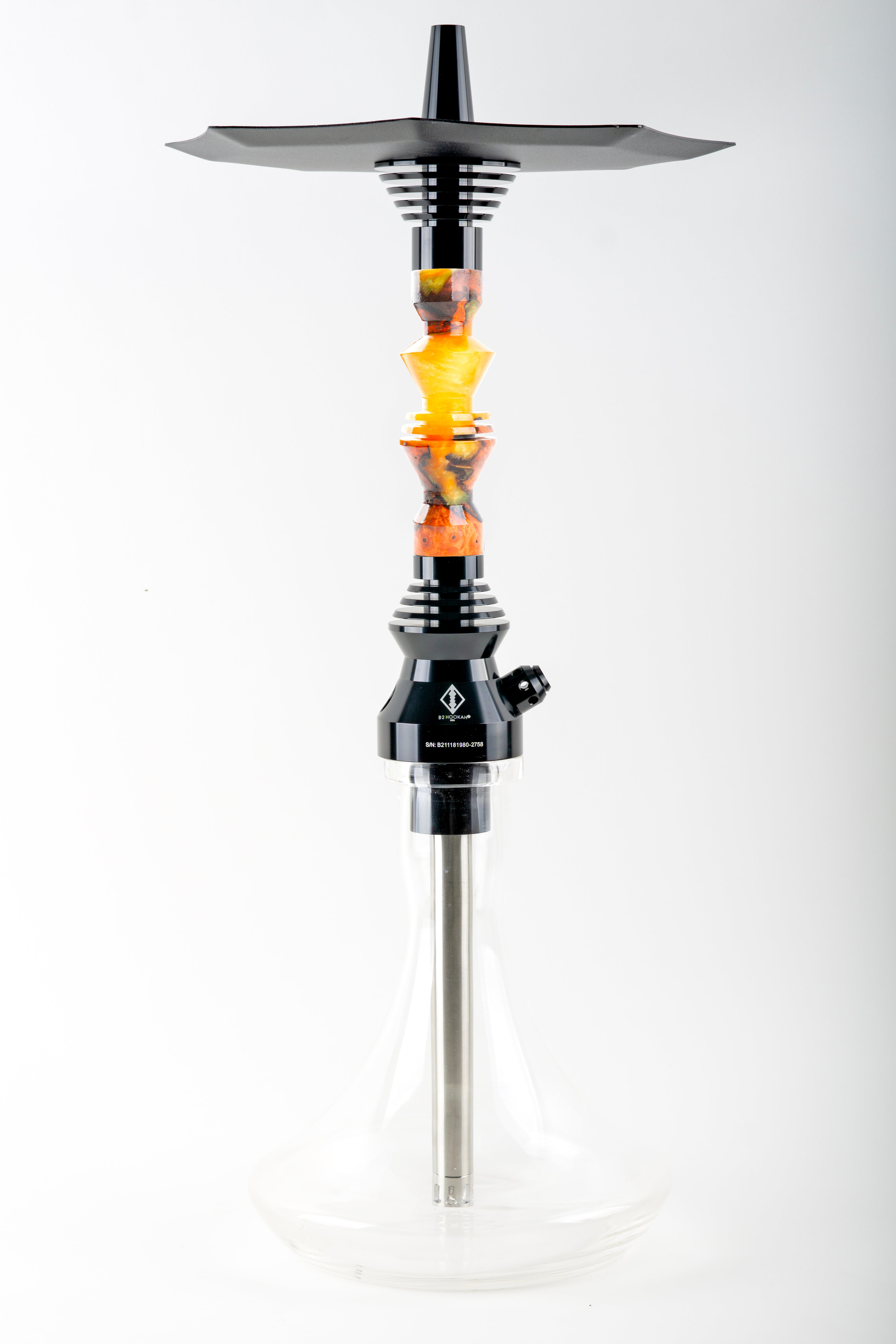 B2 Hookah v5 Precious Cut Collection Solar Grove - B2 Hookah