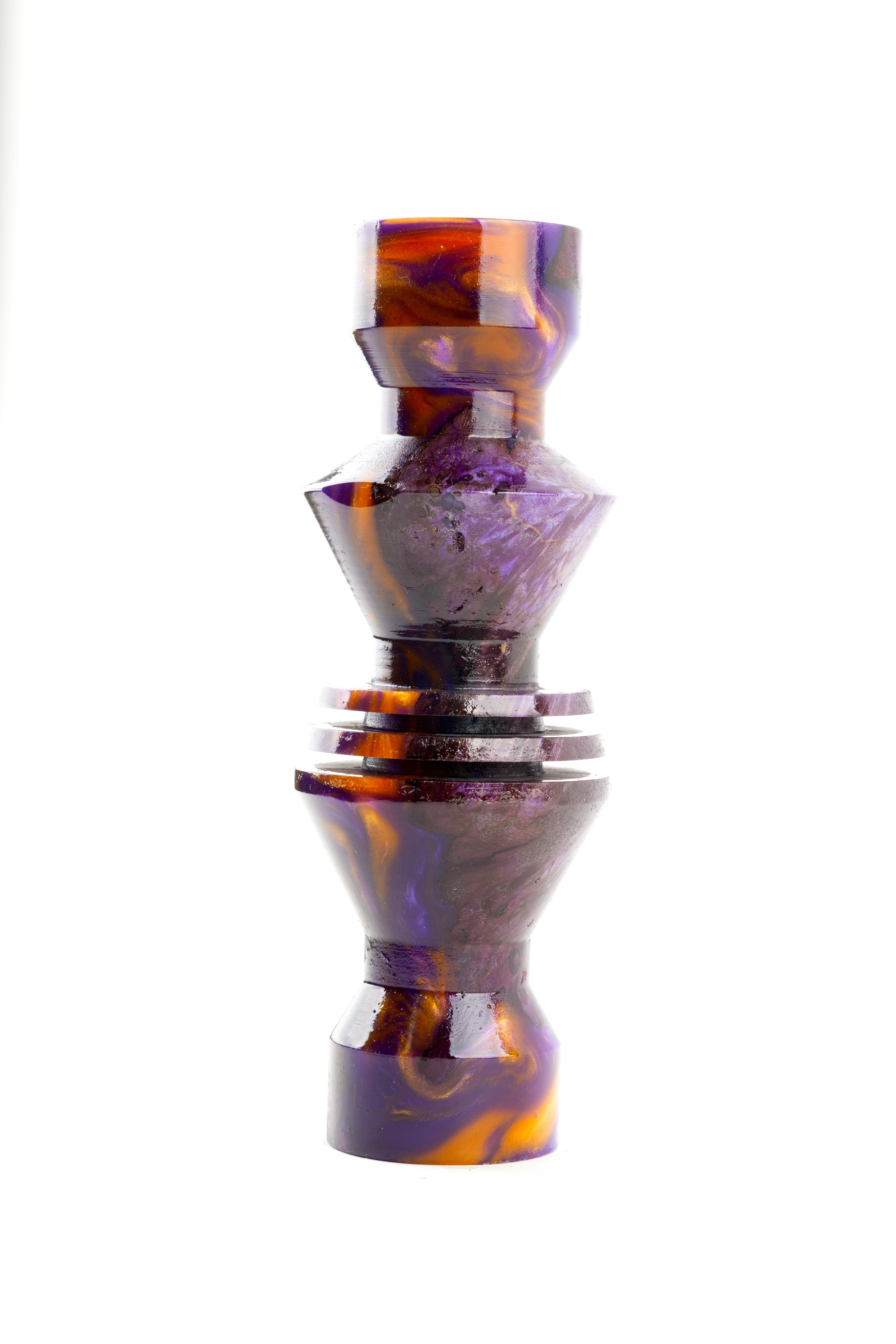B2 Hookah v5 Precious Cut Collection Twilight Ember - B2 Hookah