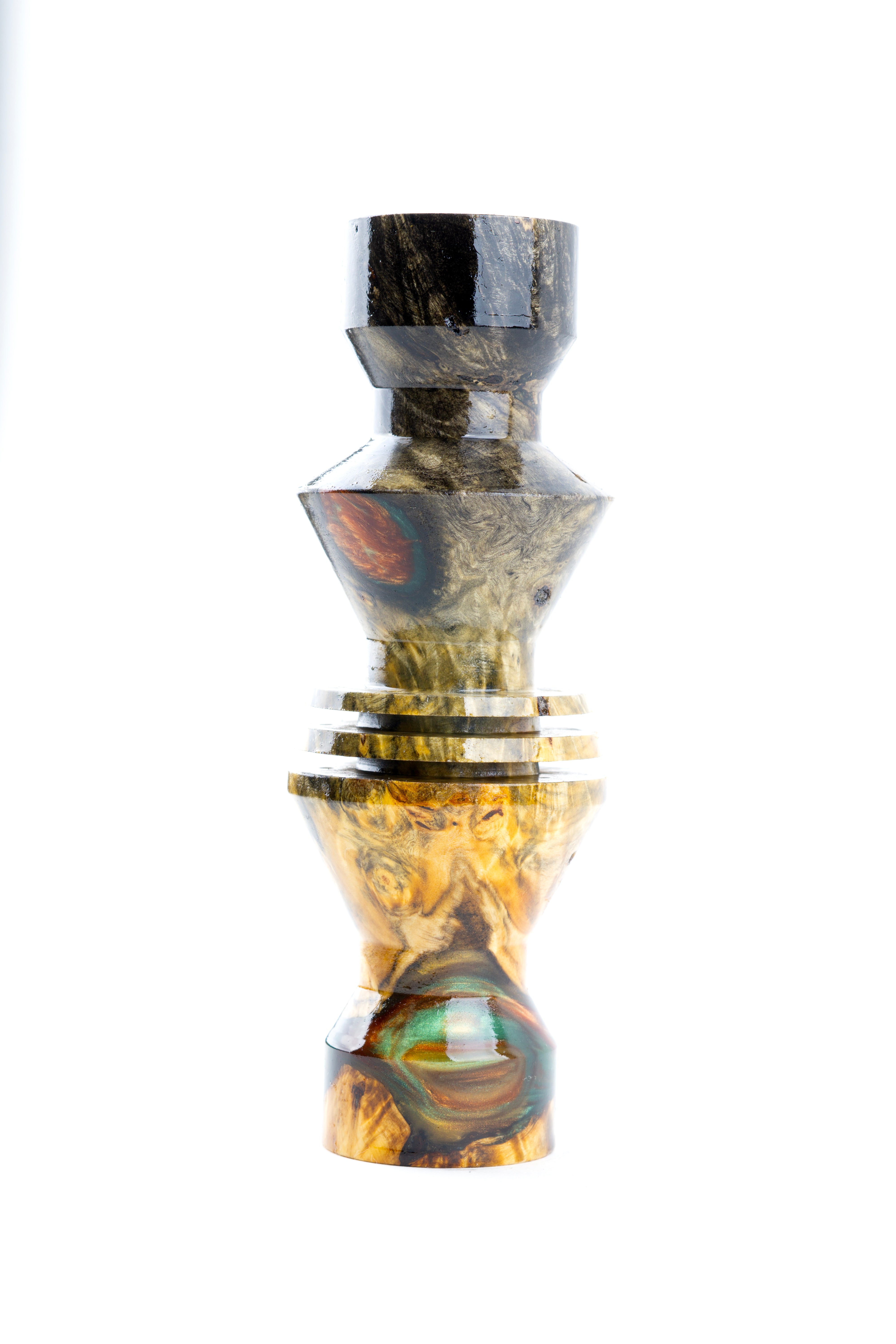 B2 Hookah v5 Precious Cut Collection Verdant Ember - B2 Hookah