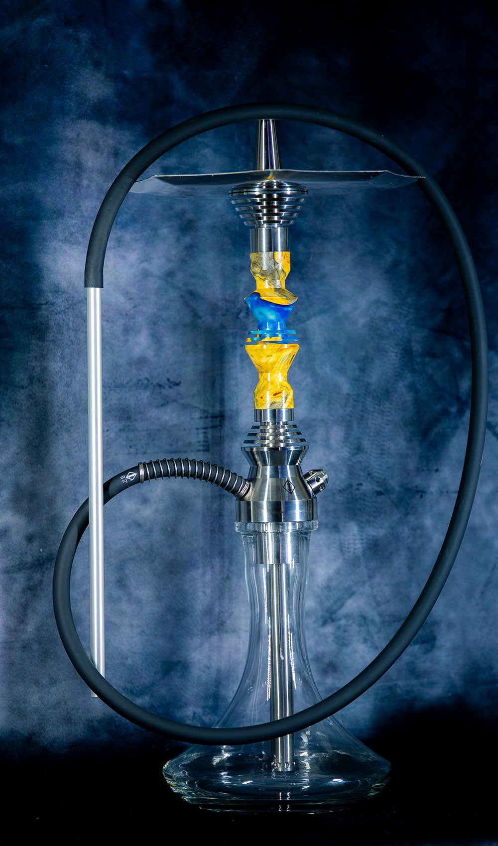 b2 hookah carbon304 stainless steel precious cut isleview lagoon full setup