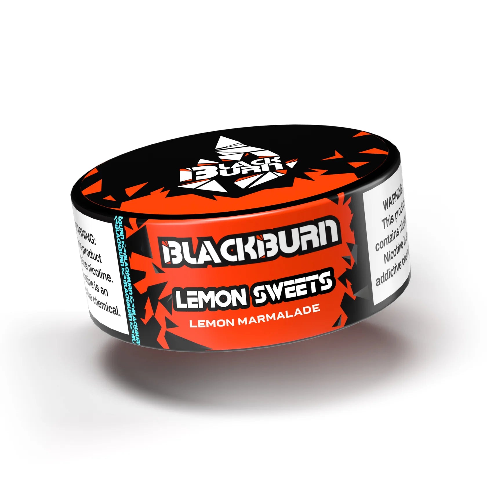 BlackBurn Lemon Sweets Hookah Tobacco packaging