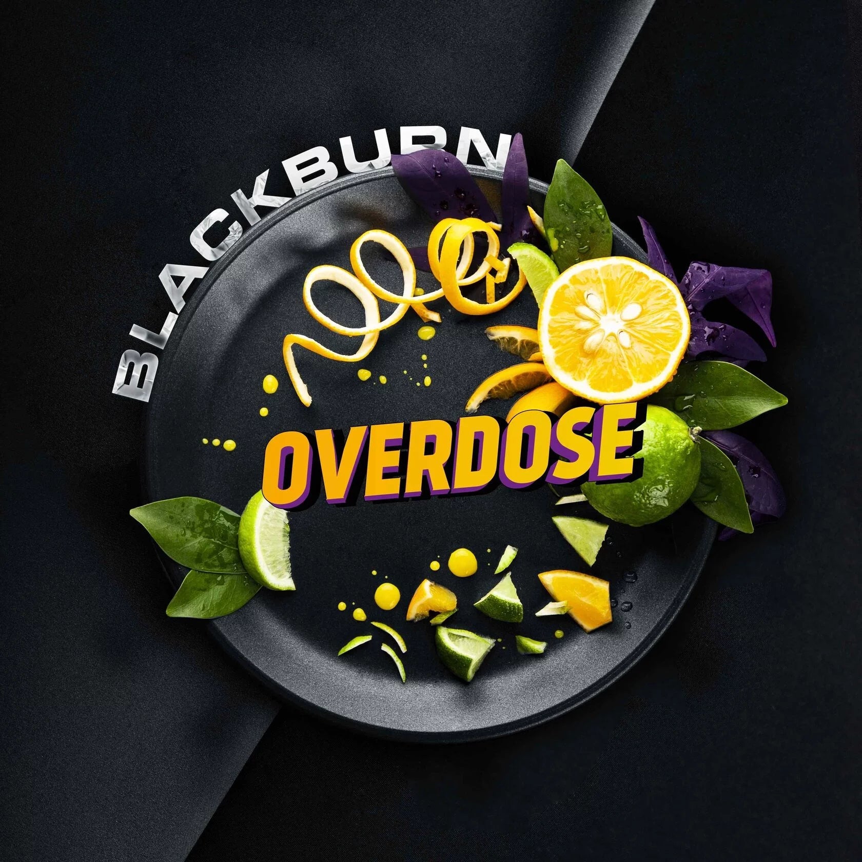 BlackBurn Overdose Hookah Tobacco packaging