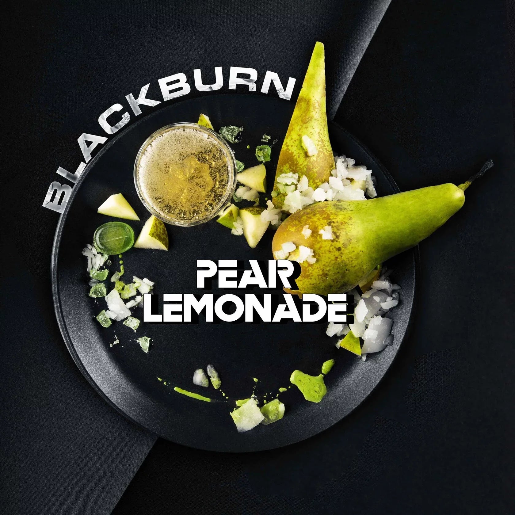 BlackBurn Pear Lemonade Hookah Tobacco packaging
