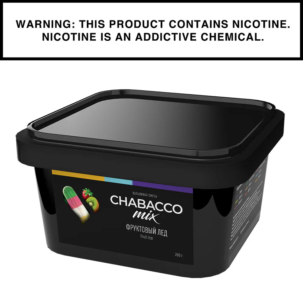 Packed bowl with Chabacco hookah flavor 200g ready for smoking