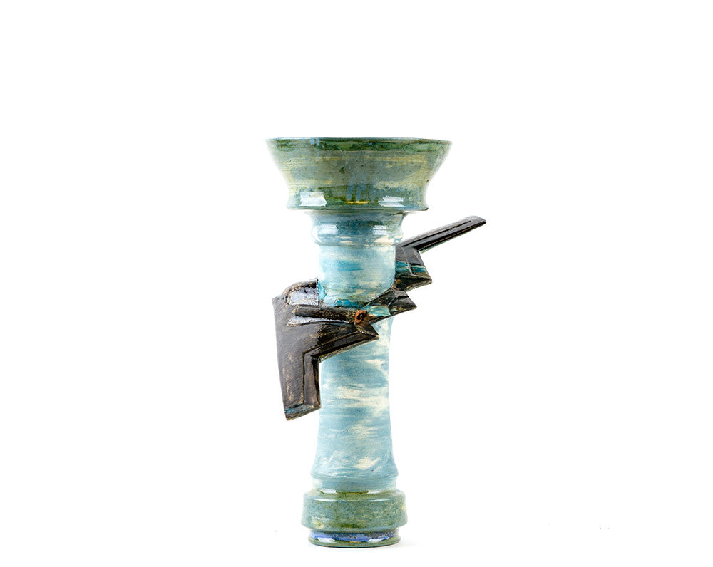 B2 Hookah x Clay King B2 Stealth Bomber Plane Custom Hookah Bowl